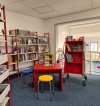 Geithain Kinderbibliothek Buchwagen TischRKratz2022