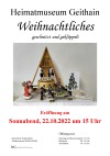 Museum Plakat WEIHNACHTLICHES 22